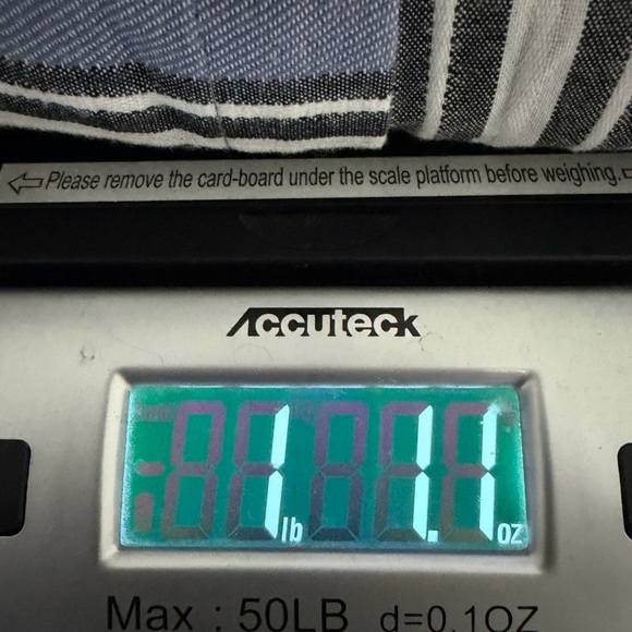 Soft Surroundings Standout Shirt Dress Blue Wmn’s M Belt Coastal Stripes - Picture 10 of 10